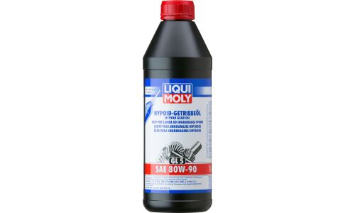 Масло трансмиссионное Liqui Moly Hypoid Gear Oil 80w90 минеральное, API GL-5, для гипоидных передач, 1л, арт. 4406