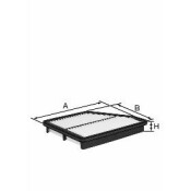 Фильтр воздушный Mann, арт. C 20 014
