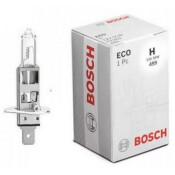 Лампа галогенная Bosch ECO H1 (P14.5s, T8), 12В, 55Вт, 3200К, 1 шт, арт. 1 987 302 801