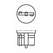 Лампа накаливания ECO WY5W 12V 5W W2,1x9,5d Bosch, арт. 1 987 302 820