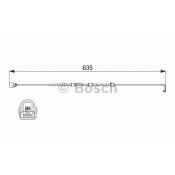 Датчик износа тормозных колодок Bosch, арт. 1 987 474 515