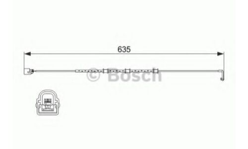 Датчик износа тормозных колодок Bosch, арт. 1 987 474 515