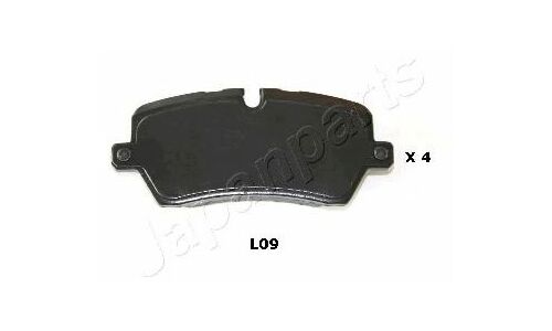 Колодки тормозные дисковые Japan Parts, задние, комплект на ось (4 шт), арт. PP-L09AF