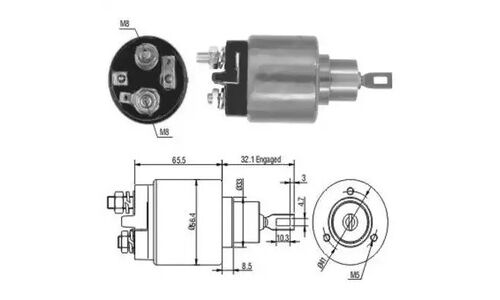 Реле втягивающее Meat&Doria, арт. 46002