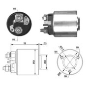 Втягивающее реле стартера Meat&Doria, арт. 46011