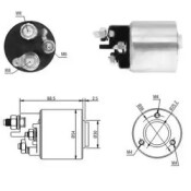 Втягивающее реле стартера Meat&Doria, арт. 46113