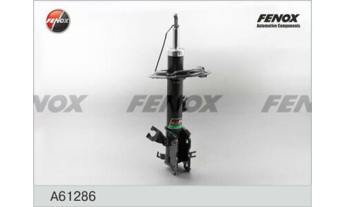 Амортизационная стойка Fenox газомасляная двухтрубная, передняя, левая, 1 шт, арт. A61286