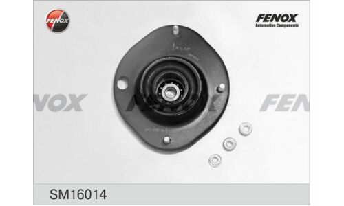 Опора амортизатора Fenox (3 гайки) передняя, правая, арт. SM16014