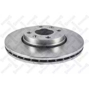 Диск тормозной Stellox, передний, правый/левый, для Nissan Micra, 1 шт, арт. 6020-2264V-SX