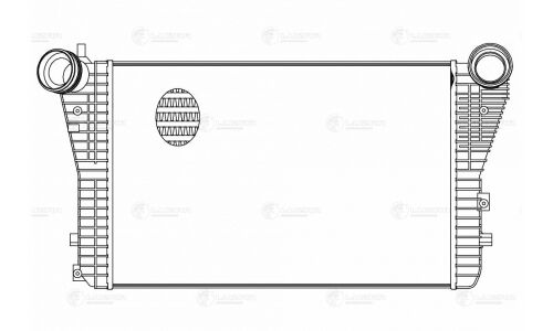 ОНВ (радиатор интеркулера) для а/м VW Tiguan (08-) (быстросъемн.патрубки) Luzar, арт. LRIC 18N5