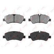 Колодки тормозные дисковые LYNXauto задние, комплект на ось (4 шт), арт. BD-3041