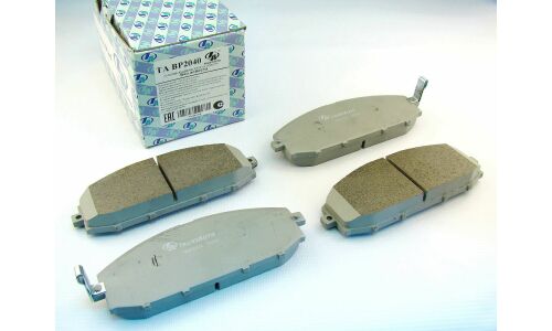 Дисковые тормозные колодки (Малайзия) TRUSTAUTO, арт. TABP2040