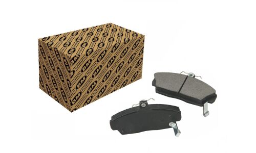Колодки тормозные дисковые BM, передние, комплект на ось (4 шт), арт. FD 2004
