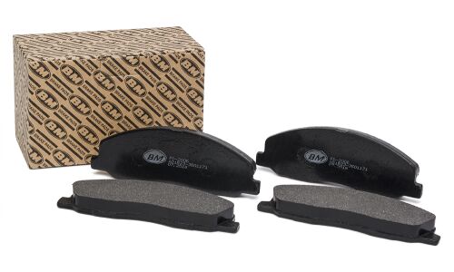 Колодки тормозные дисковые BM, передние, комплект на ось (4 шт), арт. FD 2006