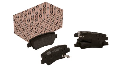 Колодки тормозные дисковые BM, задние, комплект на ось (4 шт), арт. FD 6002