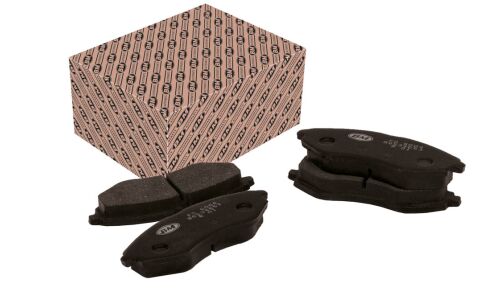 Колодки тормозные дисковые BM, передние, комплект на ось (4 шт), арт. FD 6004