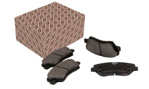 Колодки тормозные дисковые BM, передние, комплект на ось (4 шт), арт. FD 8191 T