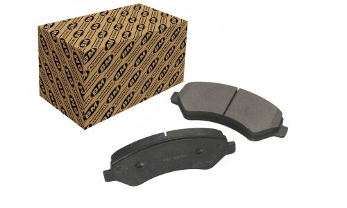 Колодки тормозные дисковые BM, передние, комплект на ось (4 шт), арт. FD 9250 T