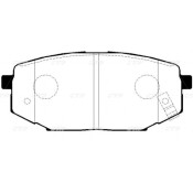 Колодки тормозные дисковые CTR, задние, комплект на ось (4 шт), арт. GK0467 (CKKH-13)