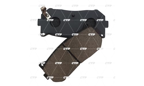 Колодки тормозные дисковые CTR, задние, комплект на ось (4 шт), арт. GK0516