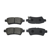 Колодки тормозные дисковые CTR, комплект на ось (4 шт), арт. GK0737 (CKN-22)