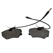 Колодки тормозные дисковые CTR, передние, комплект на ось (4 шт), арт. GK0859 (CKPU-2)