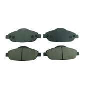 Колодки тормозные дисковые CTR, передние, комплект на ось (4 шт), арт. GK0908 (CKPU-51)