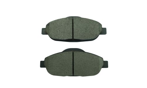 Колодки тормозные дисковые CTR, передние, комплект на ось (4 шт), арт. GK0908 (CKPU-51)