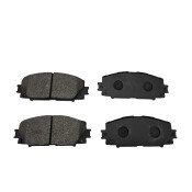 Колодки тормозные дисковые CTR, передние, комплект на ось (4 шт), арт. GK1186 (CKT-173)