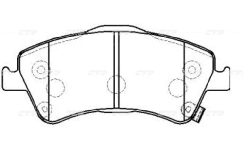 / CKT-177 GK1190 Колодки тормозные дисковые | перед CTR, арт. GK1190