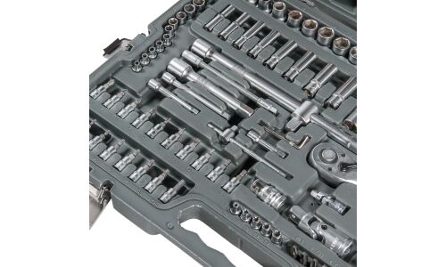 Набор инструментов Airline, под размеры 1/2", 1/4", комплект 137 предметов, арт. AT-137-10