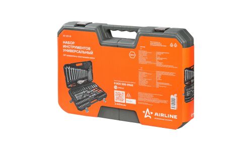Набор инструментов Airline, под размеры 1/2", 1/4", комплект 137 предметов, арт. AT-137-10