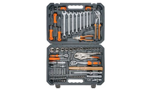 Набор инструментов Airline, под размеры 1/2, 1/4", комплект 78 предметов, арт. AT-78-07