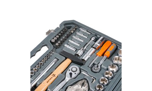 Набор инструментов Airline, под размеры 1/2, 1/4", комплект 78 предметов, арт. AT-78-07