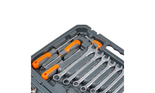 Набор инструментов Airline, под размеры 1/2, 1/4", комплект 78 предметов, арт. AT-78-07