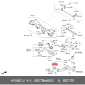 Сайлентблок Hyundai/Kia, арт. 55275-A6000