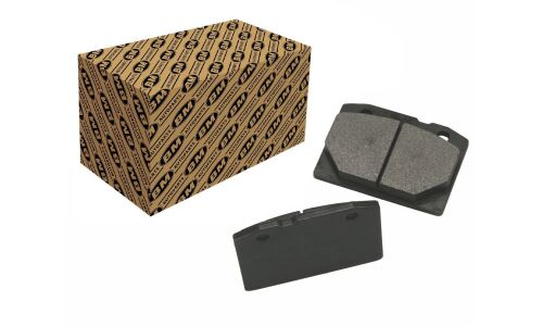 Колодки тормозные дисковые BM, передние, комплект на ось (4 шт), арт. FD 2001