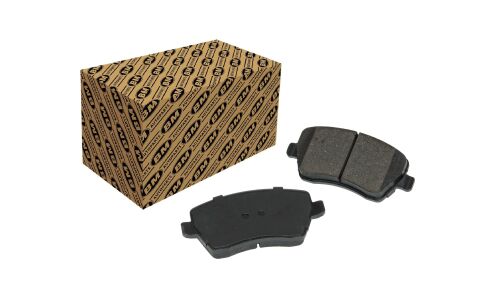 Колодки тормозные дисковые BM, передние, комплект на ось (4 шт), арт. FD 8010