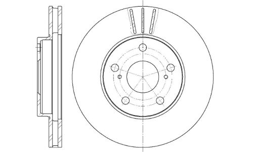 Диск тормозной | перед G-brake, арт. GR02451