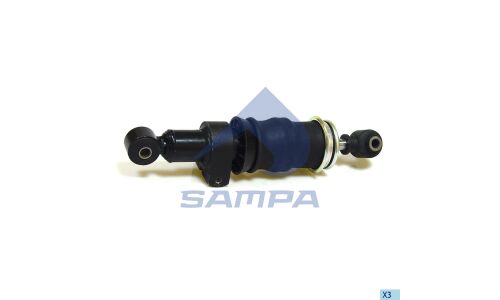 Амортизатор кабины (пневмо) с подушкой задний OO HCV SAMPA, арт. 060.162-01