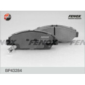Колодки тормозные дисковые Fenox, передние, комплект на ось (4 шт), арт. BP43284