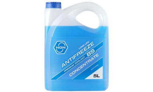 Антифриз NGN Long Life Antifreeze BS, G12, синий, концентрат, 5л, арт. V172485315