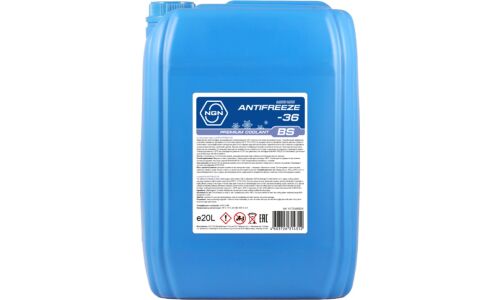 Антифриз NGN Long Life Antifreeze BS, G12, -36°C, синий, 20л, арт. V172485824