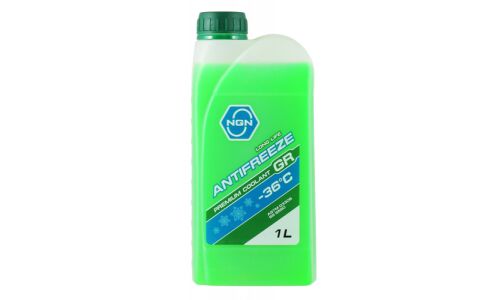 Антифриз NGN Long Life Antifreeze GR, G12, зеленый, -36°C, 1л, арт. V172485625