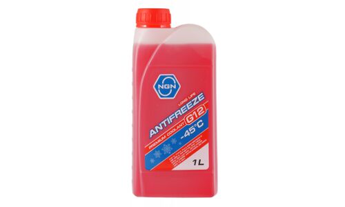 Антифриз NGN Long Life Antifreeze, G12+, красный, -45°C, 1л, арт. V172485640