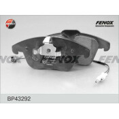 Колодки тормозные дисковые Fenox, передние, комплект на ось (4 шт), арт. BP43292