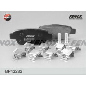 Колодки тормозные дисковые Fenox задние, комплект на ось (4 шт), арт. BP43283