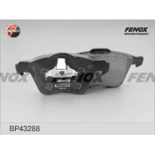 Колодки тормозные дисковые Fenox, комплект на ось (4 шт), арт. BP43288