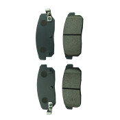 Колодки тормозные дисковые CTR, комплект на ось (4 шт), арт. GK0734 (CKN-19)