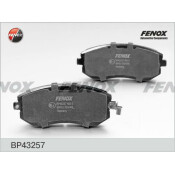 Колодки тормозные дисковые Fenox, комплект на ось (4 шт), арт. BP43257